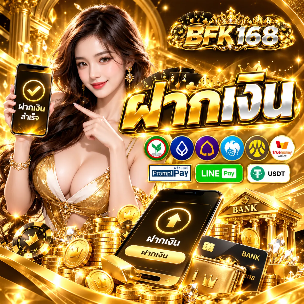 BFK168 - ฝากเงิน
